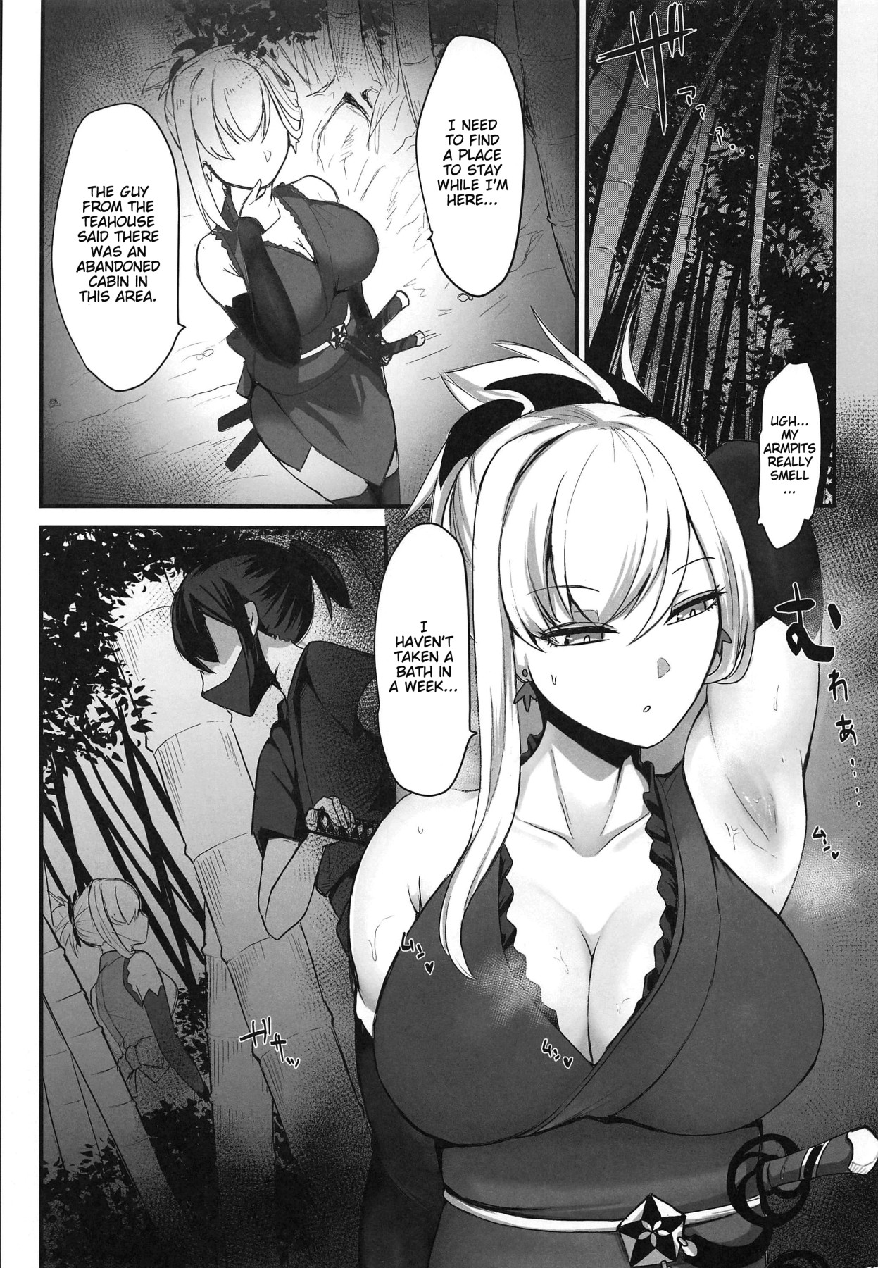 Hentai Manga Comic-Cum Squeezing Musashi-chan-Read-4